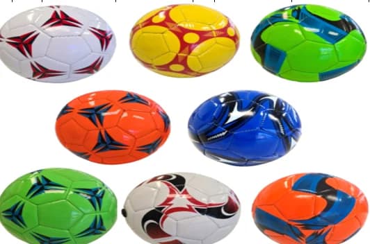 Pelota De Futbol Numero 2 200gr Pvc Mar Cristal