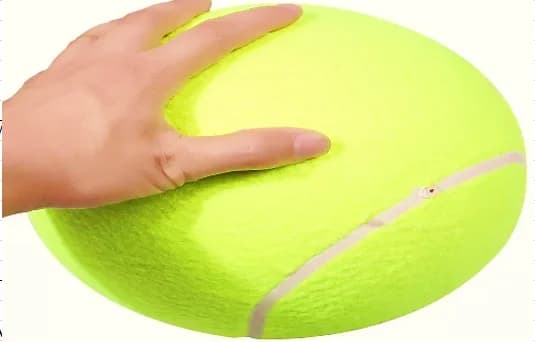 Pelota De Futbol Tenis Gigante Numero 9 Mar Cristal
